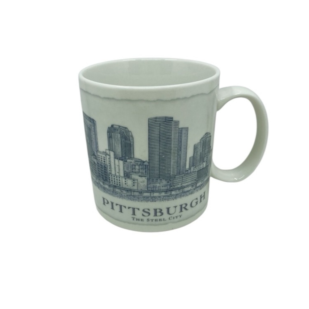 Starbucks Pittsburgh "Architecture Series" 2008  Coffee Mug 18 oz